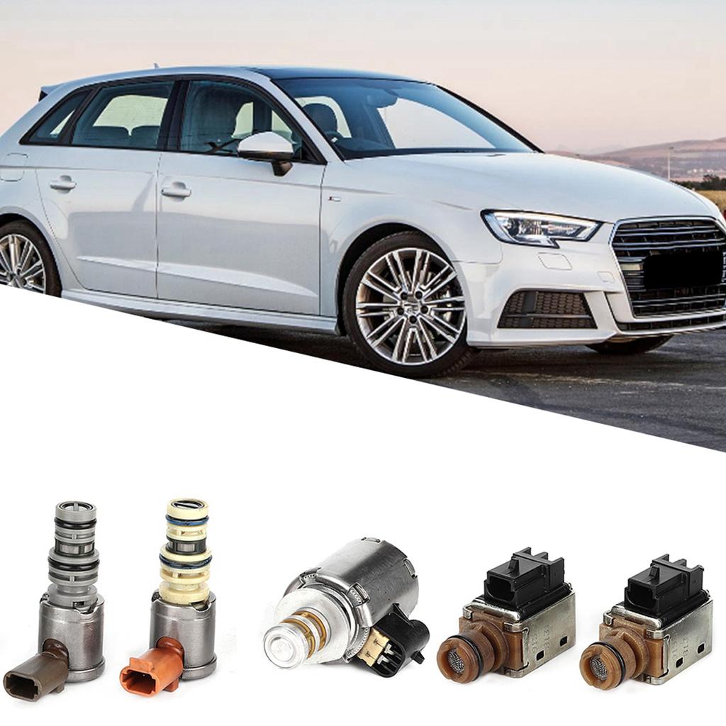 Hvy Duty Metal and Plastic   Solenoid Valve Kit, 5 Pieces, Professional Repair for 4L60E Automatic 2003 On Model