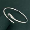 Open Adjustable Snake Bracelet Silver Color Charm Bracelet Fashion Open Bangle  Fashion Accessories