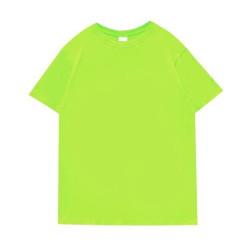 Summer Shoulder Cotton Short-sleeved T-shirt Women's Round Neck Solid Color Loose Large Size Women's New Top