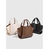 Z Family 2026 Spring/Summer Urban Women's Basket-Style Handbag with Side Zipper - Casual, Versatile Shoulder & Crossbody Bag