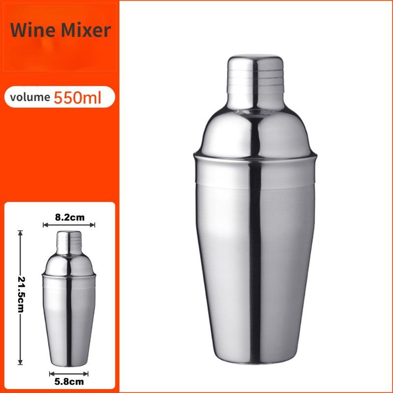 

Миксер из нержавеющей сталиШейкер в европейском стилеШейкер для коктейлейТрехкомпонентный барный инструментШейкерМульти-стиль и мульти-вместимость