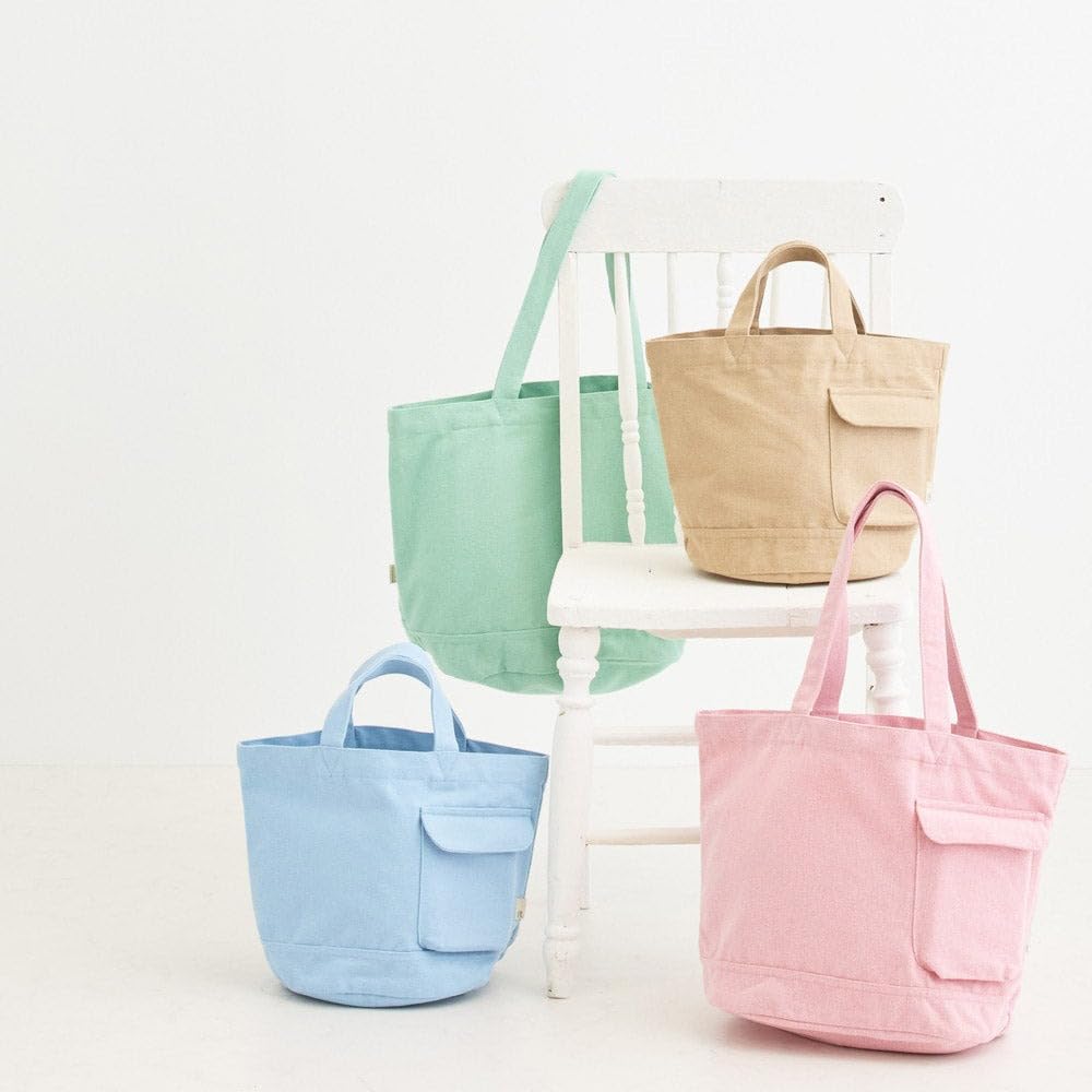 Rootote SN Deli Recycled Cotton Small Lightweight Tote Bag 2026 (04. Oatmeal)