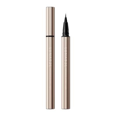 LUNASOL Defining Microliner 01 Shadow Black [Liquid Eyeliner] Ultra-fine Brush, Delicate Lines, Waterproof, Smudge-proof, Resistant To Smudging and