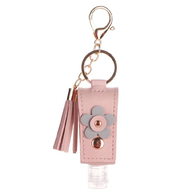 Travel Size Empty Bottles Sanitizer Holder with Keychain Small Squeeze Bottle
