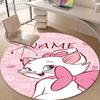 Personalized M-Marie Round Chair Office Rug - Perfect for Mat, Office Chair & More - Ideal Gift for Birthdays and Holidays