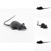 Unique Mini Mouse Toy Model For Pranks And Halloween Fun Plastic Material 9cm Size