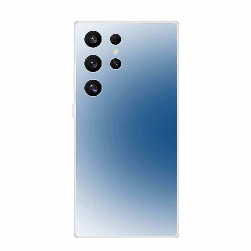 Coque Pour Samsung Galaxy S24 S23 S22 Ultra S21 S24 FE S21 A55 A53 A52S A54 Anti-choc Transparente Silicone Clair Housse de Téléphone Coque