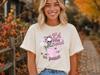 Let Me Read In Peace Shirt, Funny Skeleton Book Lover Tee, Pink Halloween Reader Shirt, Coquette Y2K Graphic, Spooky Bookish Gift