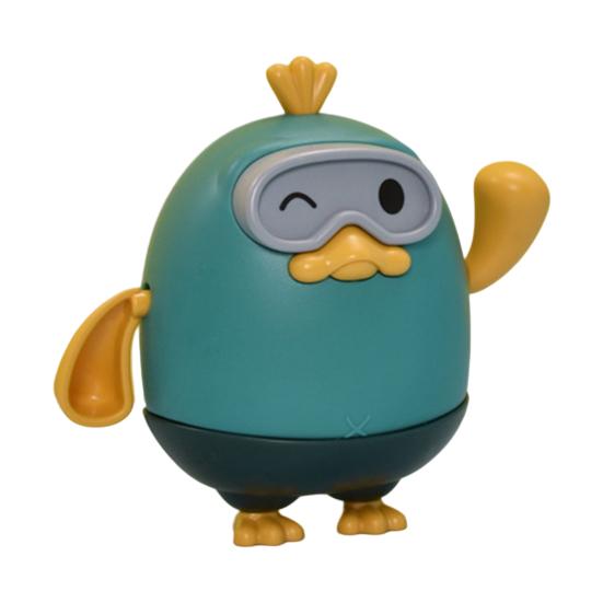 

Детская игрушка для ванны Заводная игрушка с мультяшной уткой Без батареек Игрушка на веревочке Компаньон для ванны Интерактивная игрушка Для мальчиков и девочек Бассейн Ванна Заводная игрушка зелёный