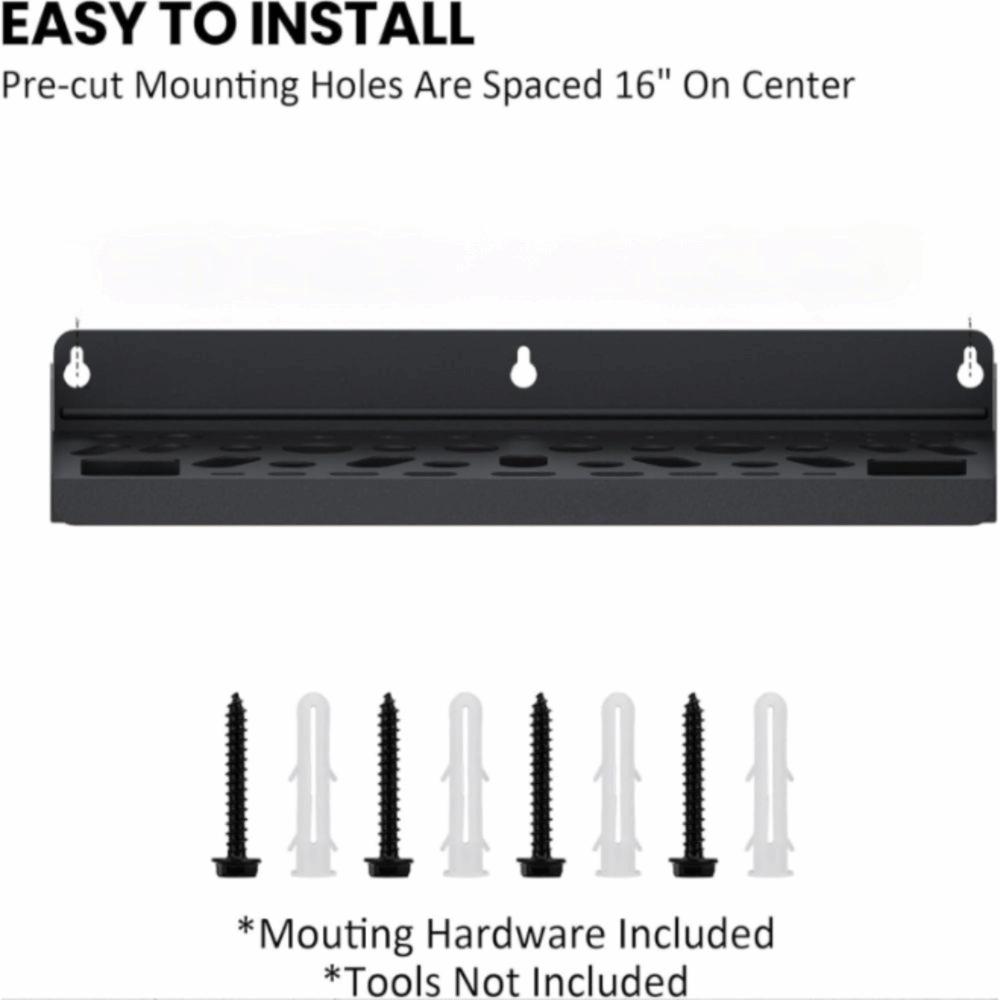 Wall Mount Tool Storage Rack Screwdriver Holder Pliers Organizer Pliers Organizer  Professional Use