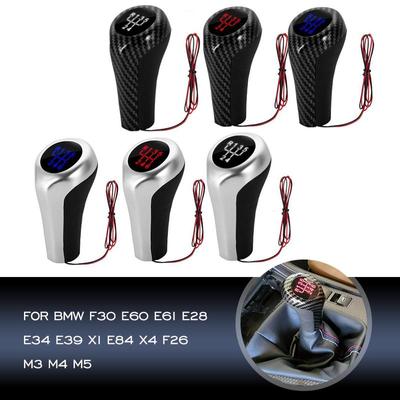 LED světlo 5/6 rychlostní auto řadicí páka řadicí páka Házená pro BMW F30 E60 E61 E28 E34 E39 X1 X3 E84 X4 F26 M3 M4 M5