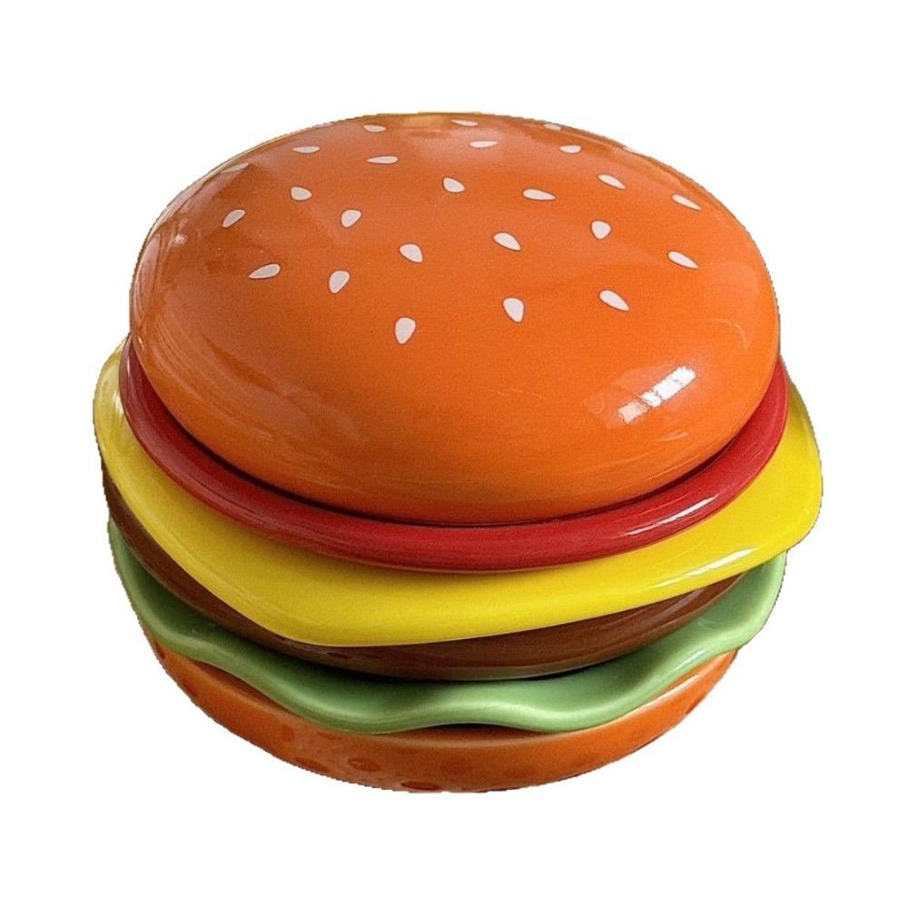 

Міні Набір Тарілок для Гамбургера Штабельовані Розділені Тарілки Нова Десертна Тарілка для Перекусу