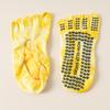 Five Toes Yoga Socks Women Backless Breathable Bandage Tie-dye Pilates Socks Silicone Non-slip Indoor Workout Dance Sports Socks
