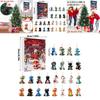 Christmas Countdown Advent Calendar With Cute Dragon Baby Ornaments For Holiday Decor