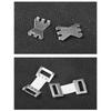 100 Pcs Elastic Aluminum Bandage Clips Stretch Metal Clips Replaceable Elastic Bandage Wrap Clips for Bandages