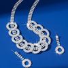 Diamond Necklace Earrings Set Wedding Gifts Accessories Wedding Gifts Luxury Accessories