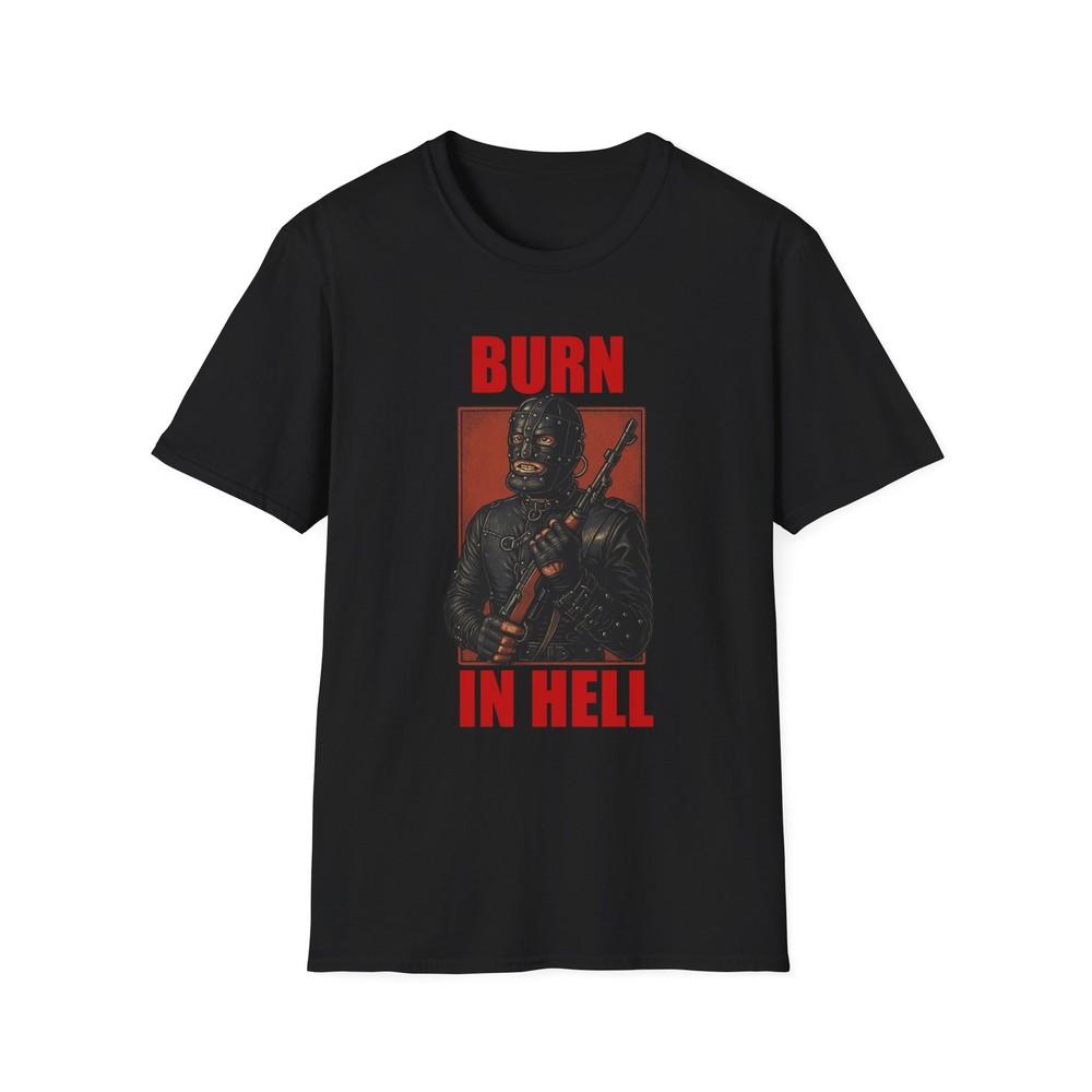 

People Under the Stairs Burn in Hell Tee, XL