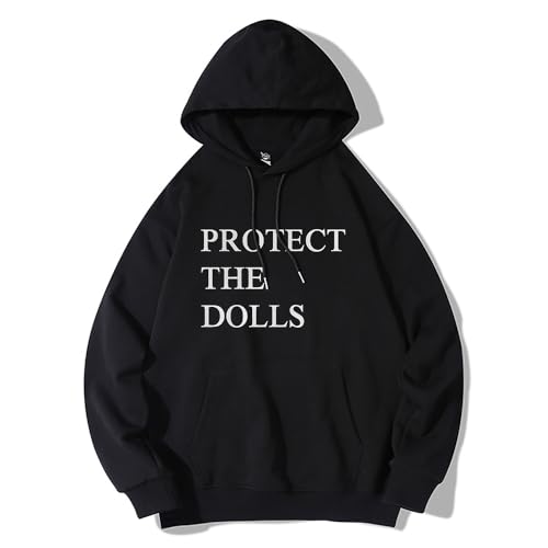 

Protect The Dolls Hoodie Funny Quote Merch Unisex Protect The Dolls Merch Graphic Print Pullover Hooded Sweatshirt XL