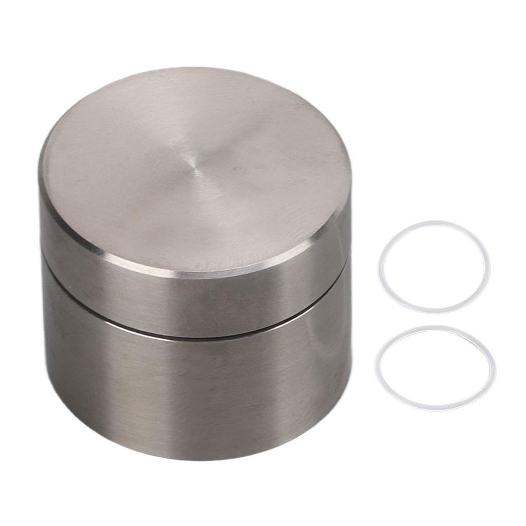 Stainless Steel Sealing Case Tea Leaf Canister Container Can Portable Box for