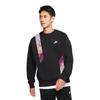 Nike Outdoor Sports Warm Versatile Purple Mist New Chinese Style Letter Logo Round Neck Sweatshirt Unisex Sweatshirt Black BV2667-010(TEAM702-A15)