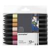 Feutres - WINSOR & NEWTON - ProMarker 12+1 - Manga Steampunk - Non Toxiques - Mixte