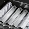 5 Piezas Placas de Calor para Parrilla Acero Inoxidable Placa de Calor de Repuesto para Parrilla DGH474CRP Piezas de Reparación 70-02-412 Placas de Calor