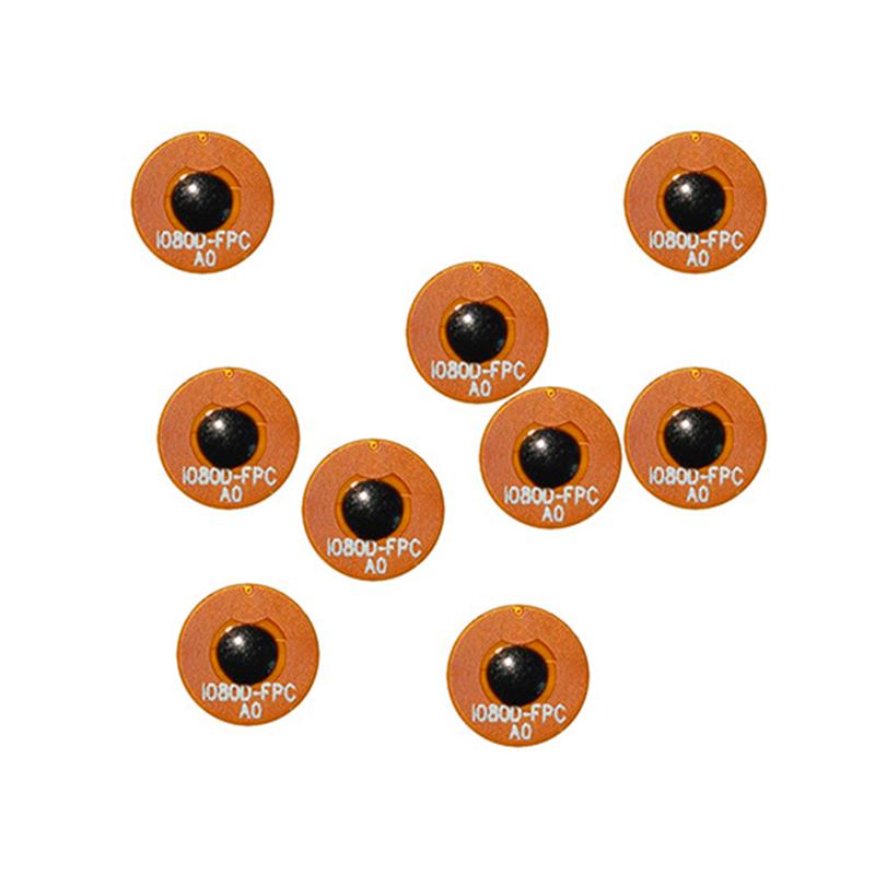 1Pc Micro Small Size Rfid 13.56Mhz Nfc Programmable Chip Bluetooth Label/Sticker Fpc Tag Diameter 12Mm