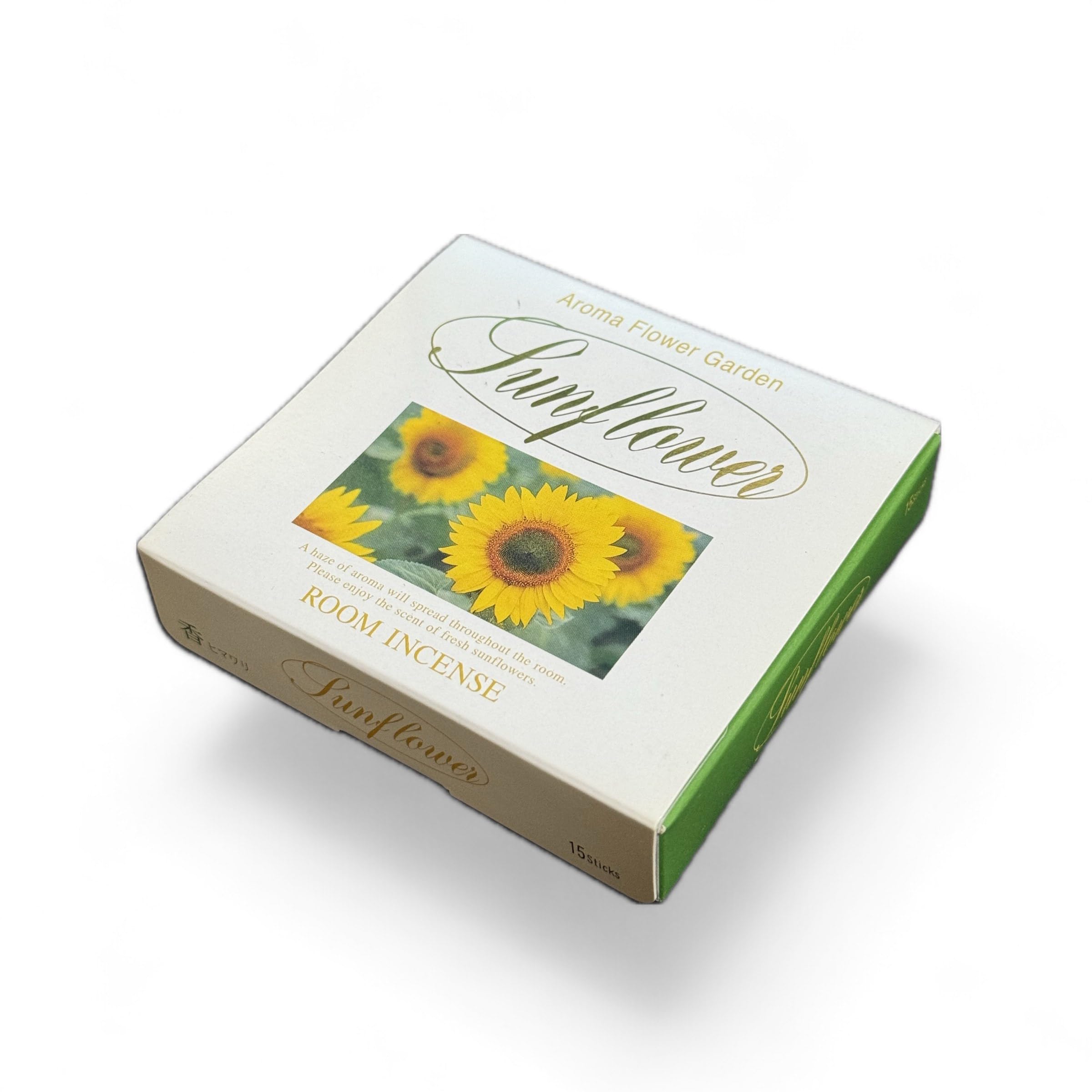 

Baikundou Incense Flower Bed Sunflower Made in Japan, Awaji Island, Baikundou Incense, Indoor Incense, Incense Sticks, Home Use, Pleasant Scent,