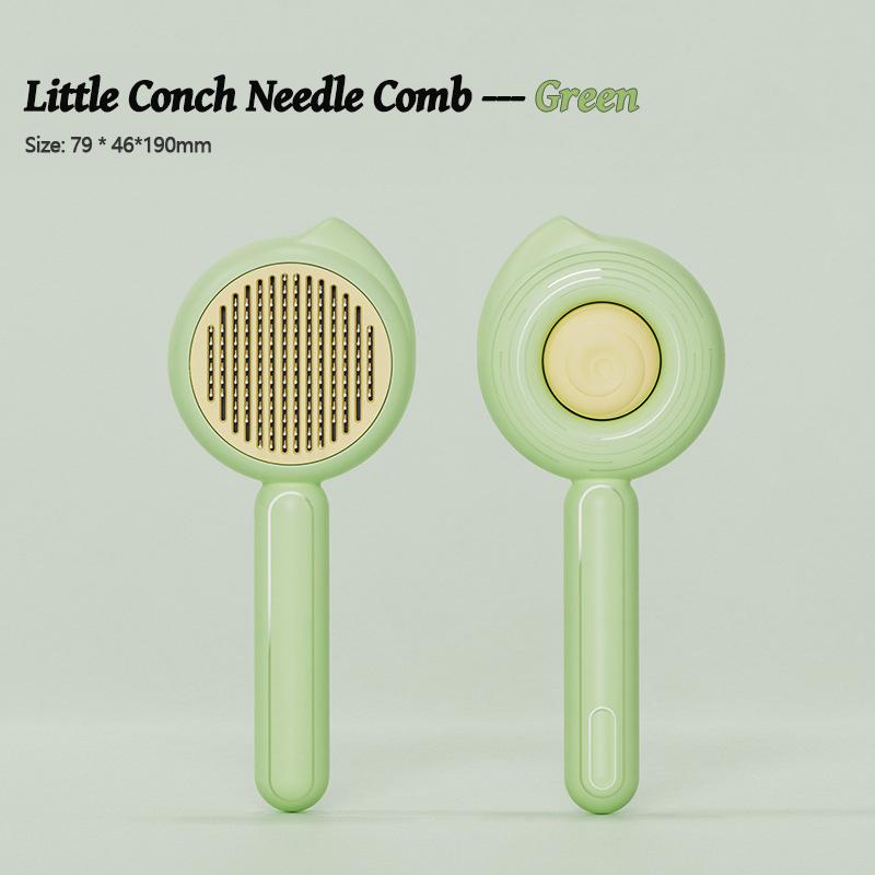 

Cat Comb Fur Removal Beauty Brush Long Hair Self-Cleaning Brush Dogs Pet Cat Accessories Removing Floating Fur Grooming Tool