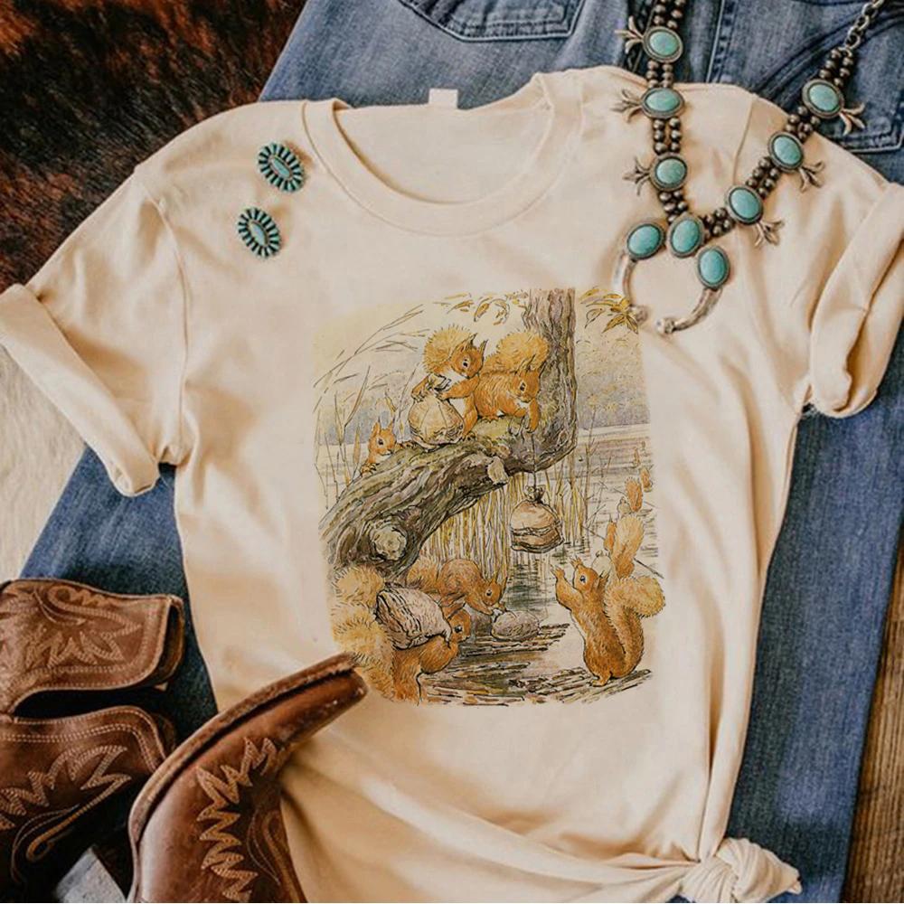 T-shirt scoiattolo Donna designer grafica harajuku t-shirt ragazza Unisexga abbigliamento
