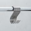Hooks 10 Pcs/set Round Stainless Steel Metal S Hanging Hooks Hangers