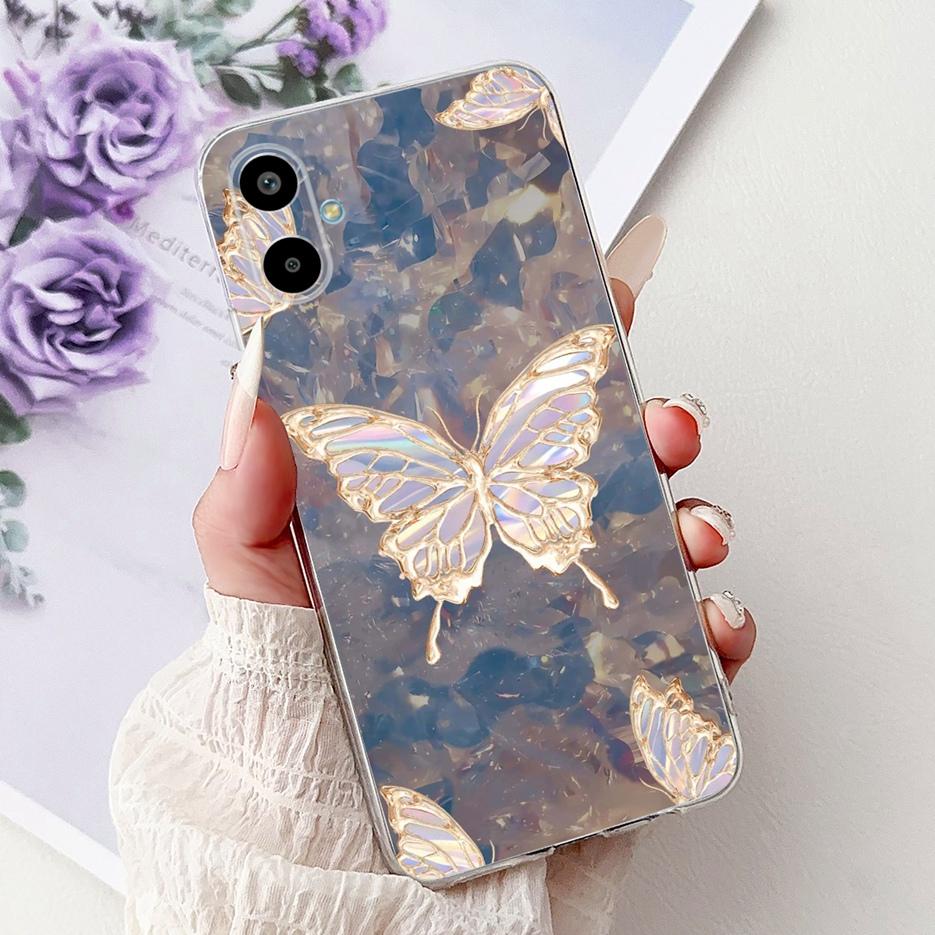 Für Samsung Galaxy F06 5G Hülle SM-E066B Modisches Bemaltes Cover Weiche Silikon Handyhülle Für Samsung F06 M 06 Galaxy M06 5G Fundas