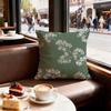 Floral Texture Cushion Cover Set of  Decorative Short Plush Pillow Covers for Sofa Soft  Cushion Case X Cm