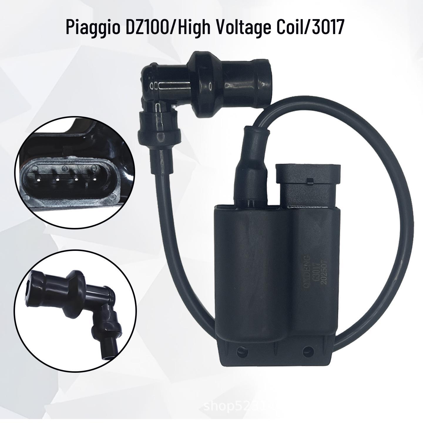 

Piaggio Lady 100 High Voltage Coil for FLY100, Happy 100, Kama 100, and Piaggio 100 DZ100 Igniter