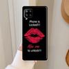 Kiss Me Lips Lipstick Case For Samsung Galaxy A36 A56 A13 A23 A52 A32 A12 A54 A34 A14 A16 A26 A33 A53 A15 A35 A55