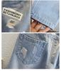 Boys Jeans Spring Kids Hole Demin Pants Children Wear Teen Fashion Fit Long Pants Print Harlequin Trousers 3-12 Years