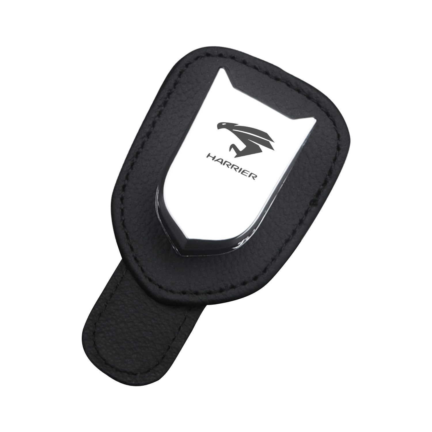 

Yamlten Car Sun Visor Glasses Clip for Leather Car Glasses Sunglasses Car Eyeglasses Black Harrier, Clip, Storage, Holder, чёрный