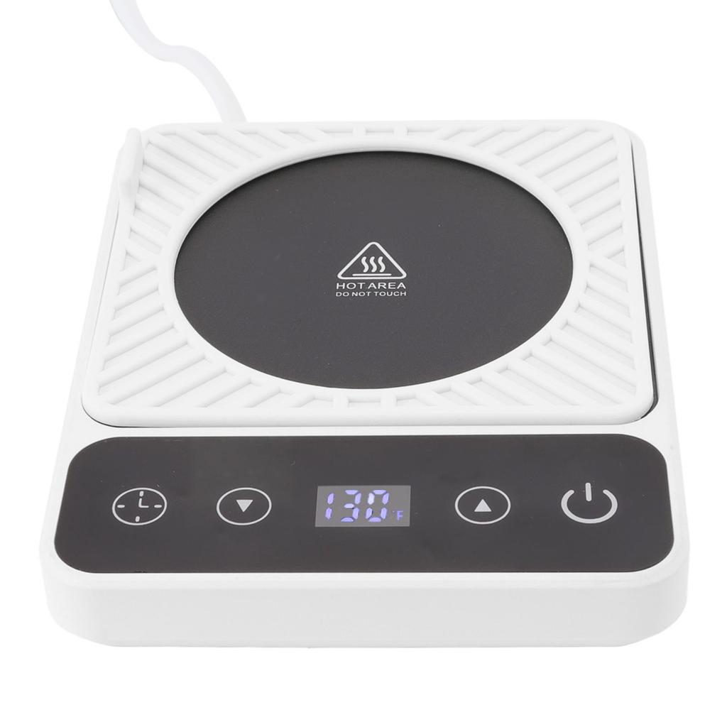 Electric Cup Warmer 9 Mode Constant Temperature Auto Stop Even Heating Desk Cup Warmer for Office