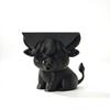 3D Printed Cow Shape Sponge Holder Cartoon Funny Sponge Drying Holder Plastic with Drainage Holes Soap Rack Bathroom Organizer