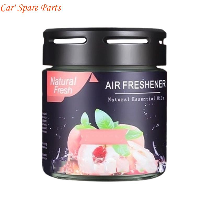 

Y4UA Car Mounted Fragrances Solid Perfum Air Freshener Scents Diffuser for Home Room персиковый