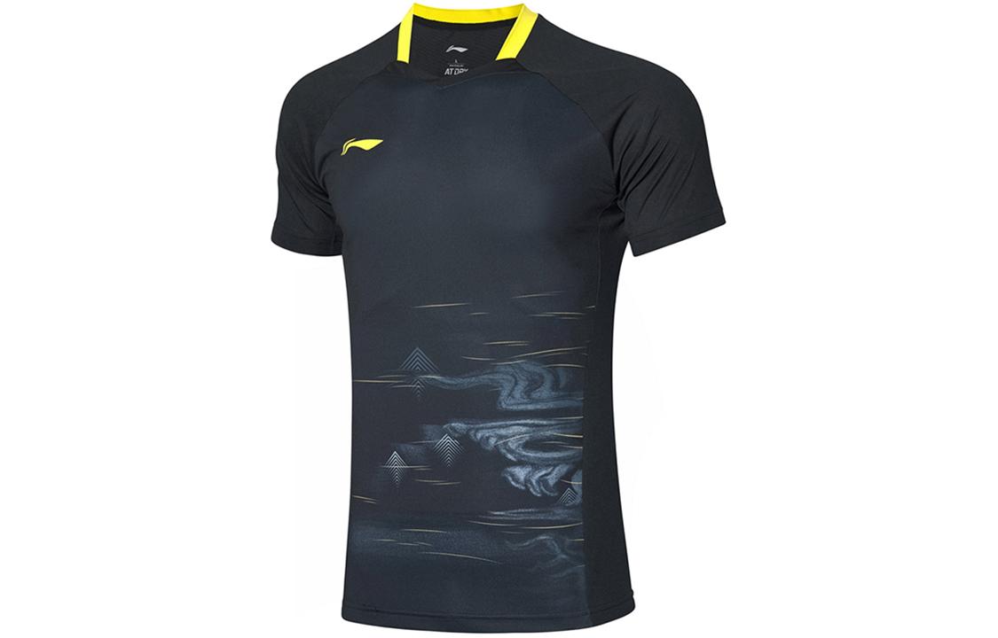 Li Ning Training Series T Shirt Men s Black AAYQ061-1 M