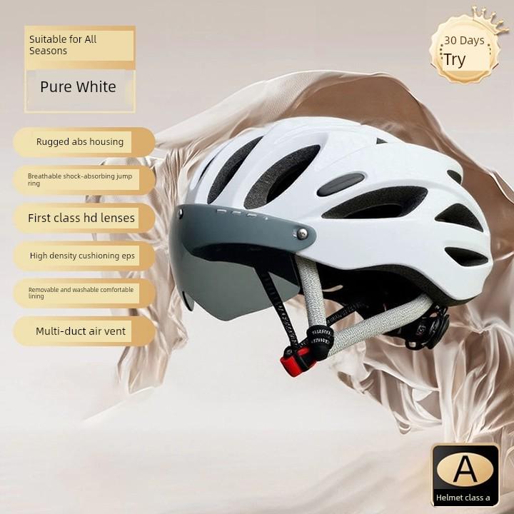 Cycling Helmet for Men and Women, Outdoor Sports Magnetic Goggles, Sun Protection and Insect Protection, Bicycle Safety Helmet 2026 New Model