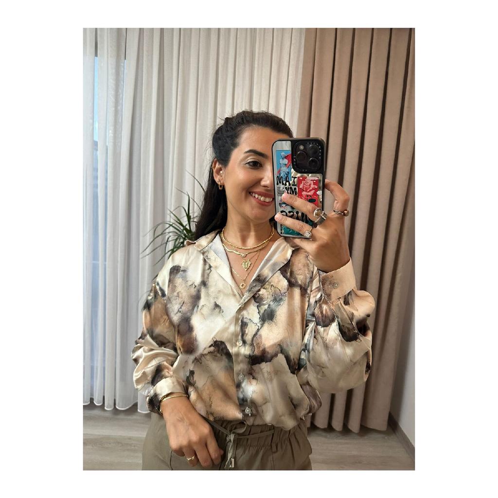Patterned Vintage Loop Shirt