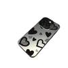 iPhone 12/14/16 Pro Max Heart Shape Phone Case - Apple Personality Design