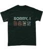 Sorry, I DGAF Guitar Chords T-Shirt, Funny Guitarist Tee, Sarcastic Guitar Player Gift, Guitar Teacher Unisex Tee