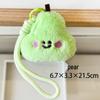 Cute Fruit Plush Pendant - High-Quality Bag Decoration and Keychain Doll Toy