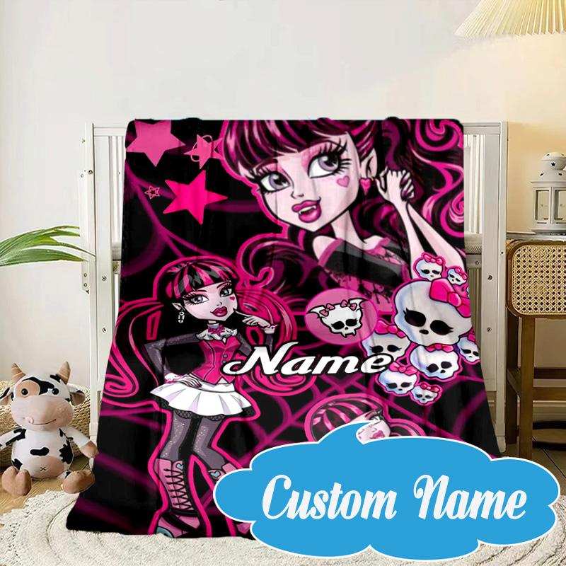Custom Name High Party Blanket bed sofa Blanket Flannel Blanket for Camping, Hiking, Picnic Essentials,gift for Fan family