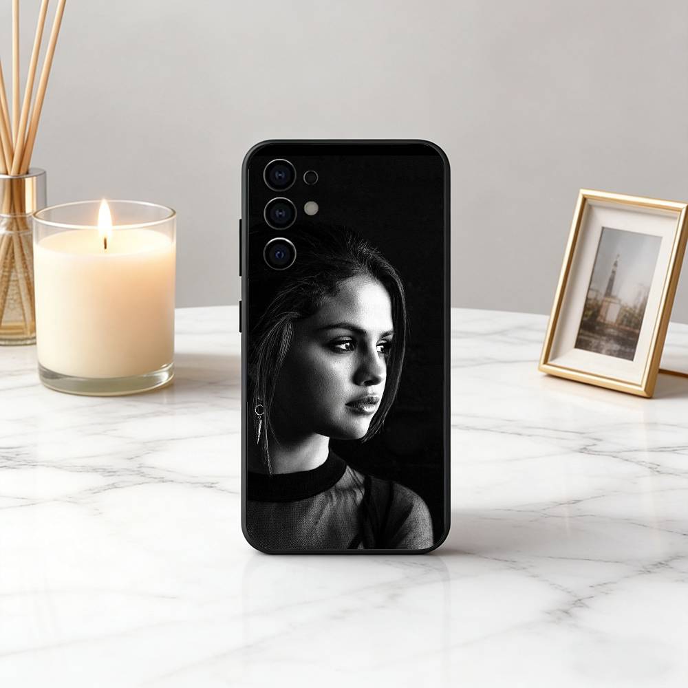 

Чехол для телефона S-Selena Sweet G-Gomez-SG Для Samsung S25,S24,S21,S22,S23,S30,Ultra,S20,Plus,Fe,Lite,Note,10, Черный Чехол Samsung S30Ultra5G
