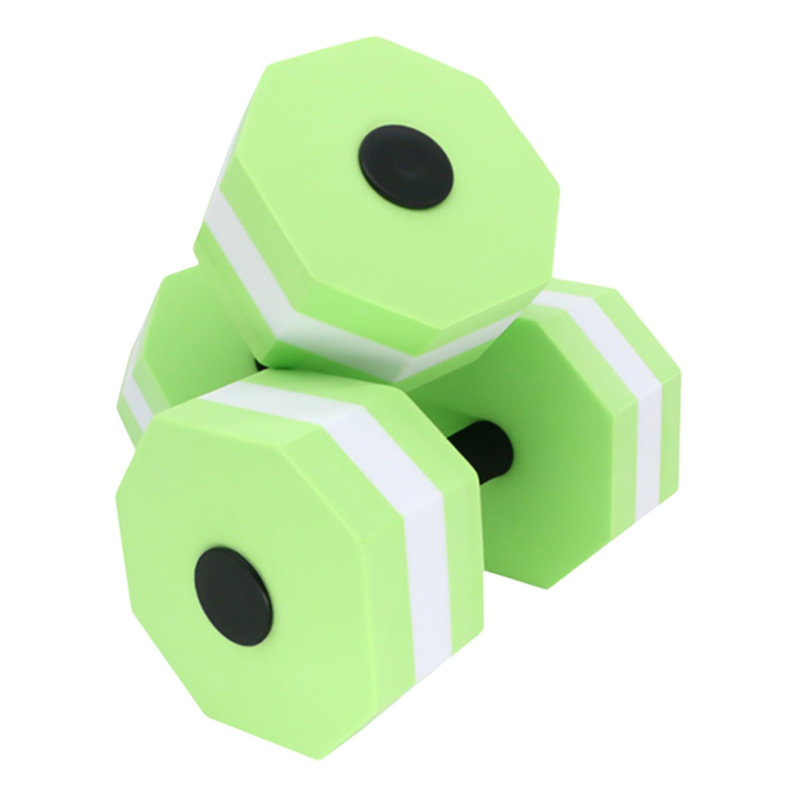 1pcs EVA Water Foam Floating Dumbbell Swimming Pool Water Weight Aerobics Automatic Float Aquatic Barbell Swim Fitness Dumbbell