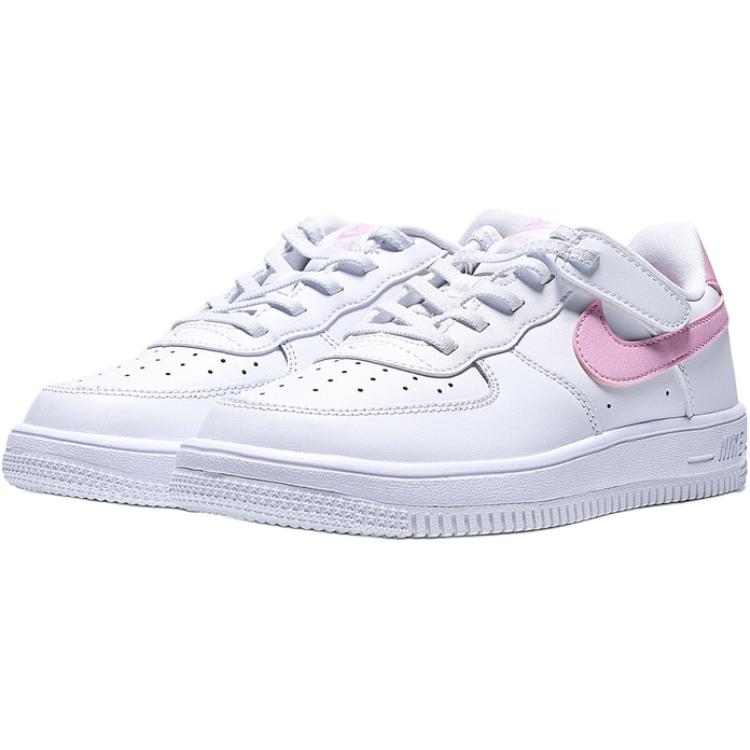 Nike Air Force 1 Easy On Comfortable Versatile Low Top Sneakers Kids Sneakers Pink White IH4498124